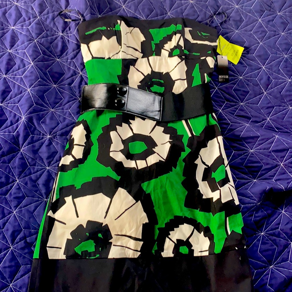 Strapless sundress